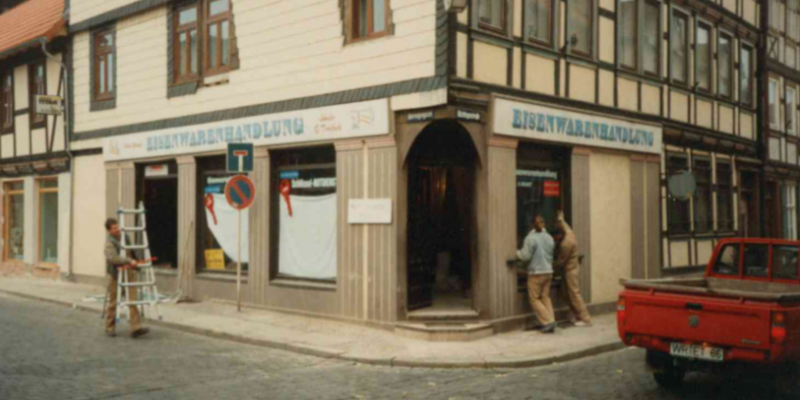 Kraut-Gebäude 1989/90